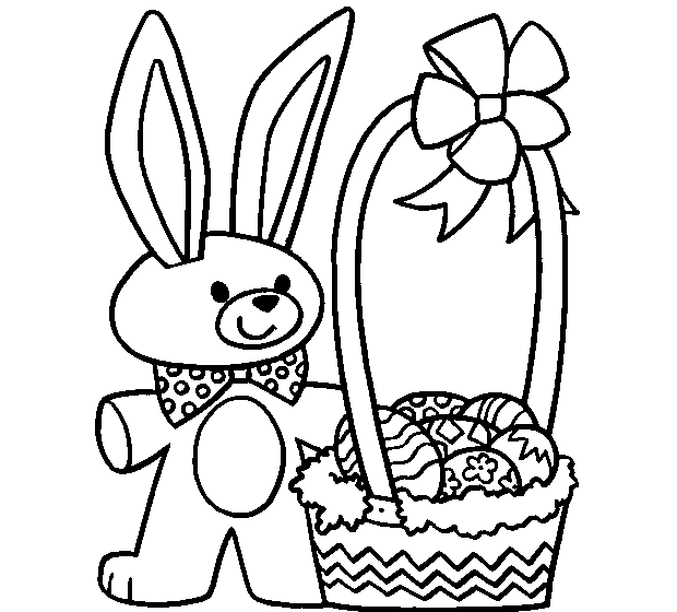 Online Easter coloring app