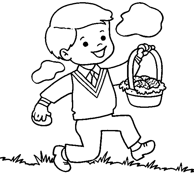 Online Easter coloring pages