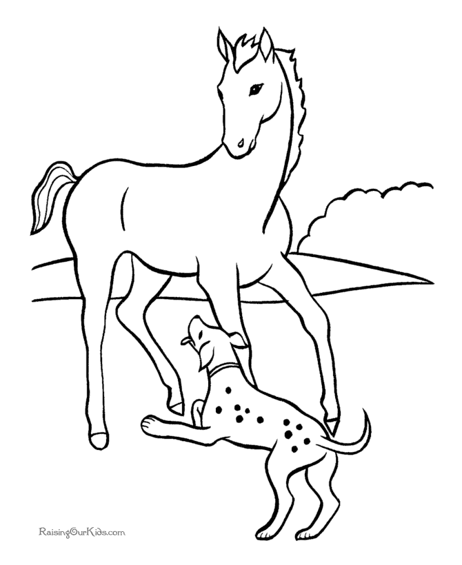 Kid coloring page - free and printable