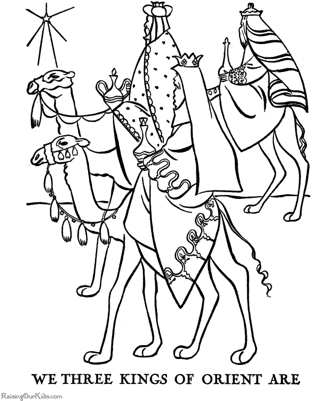 the-christmas-story-coloring-pages-three-wisemen