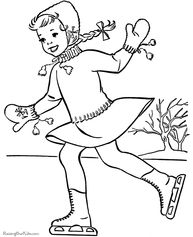 xmas coloring pages for kids to print - photo #25