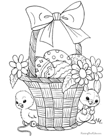 Coloring pages for Easter