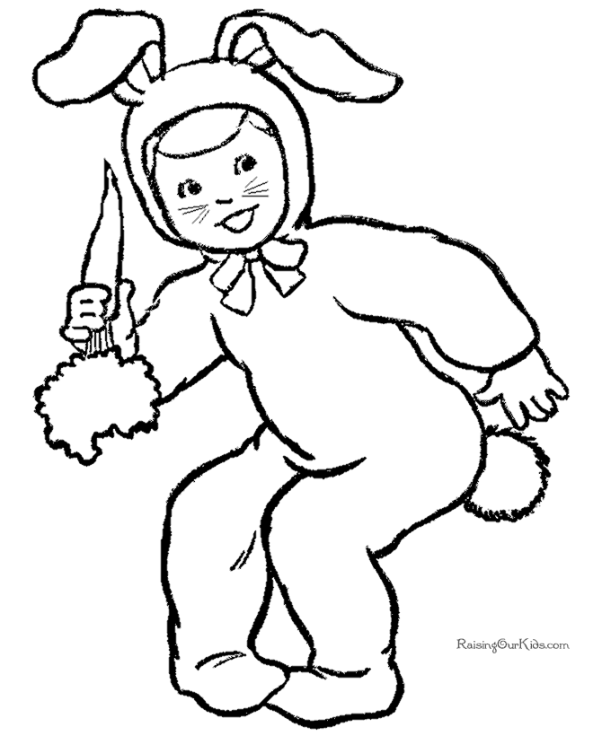 Free kids Halloween coloring book pages
