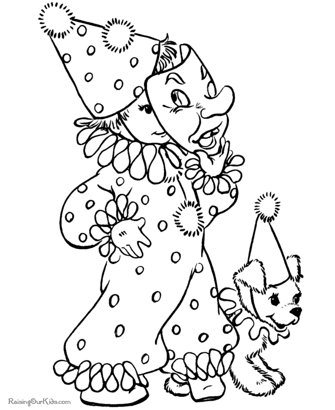 free printable halloween coloring book pages!