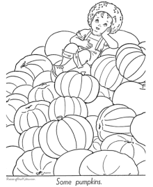 Jack o lanterns coloring pages to print