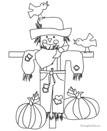 Thanksgiving coloring pages to print