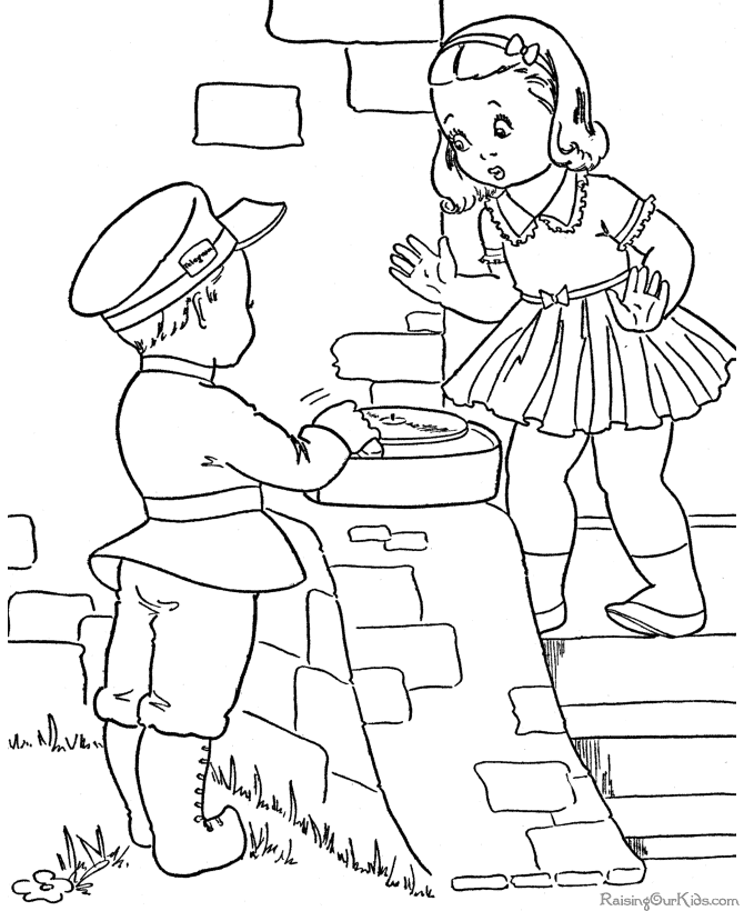 valentine coloring pages for kids to parents - photo #27