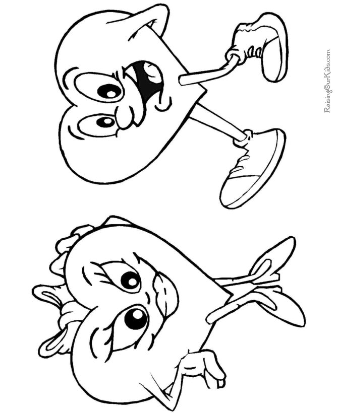valentine coloring pages lip - photo #26