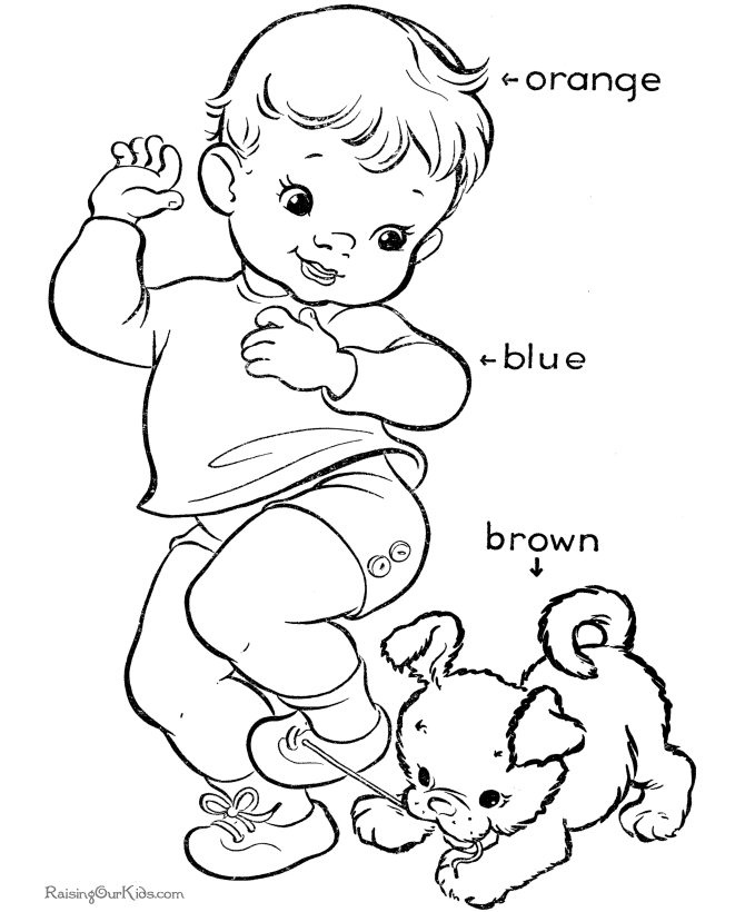 Learn colors for toddlers