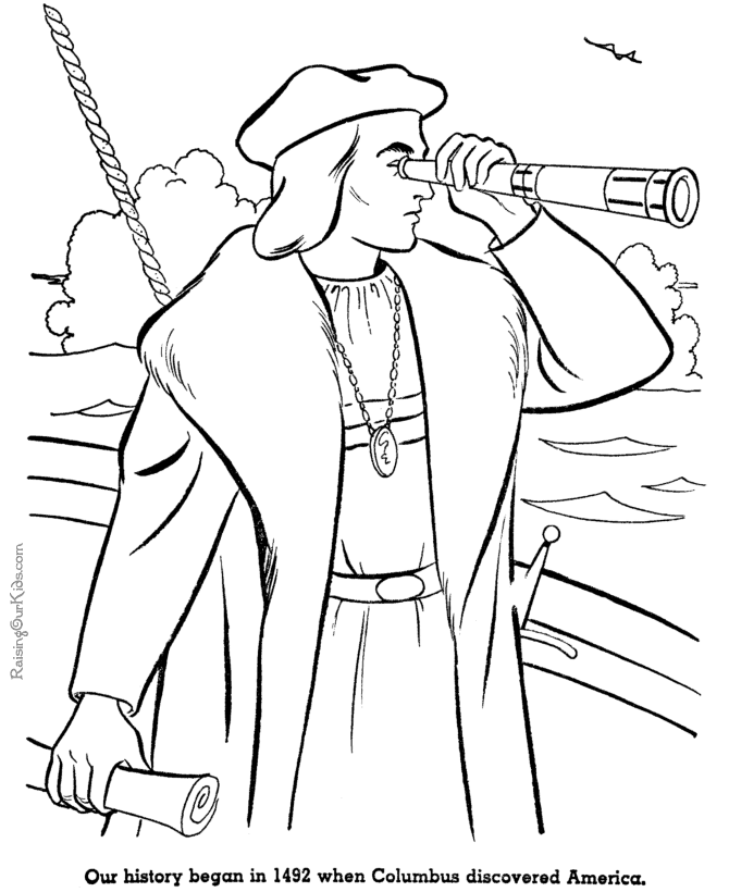 early american history coloring pages - photo #19