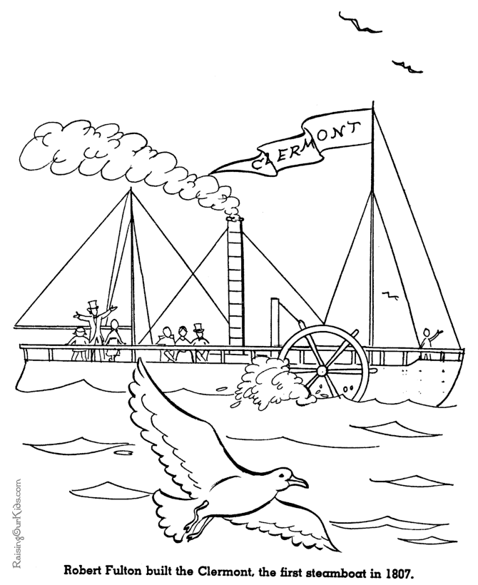 early american history coloring pages - photo #32