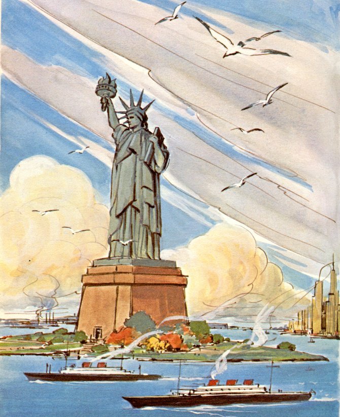 The Statue of Liberty picture - free and printable!