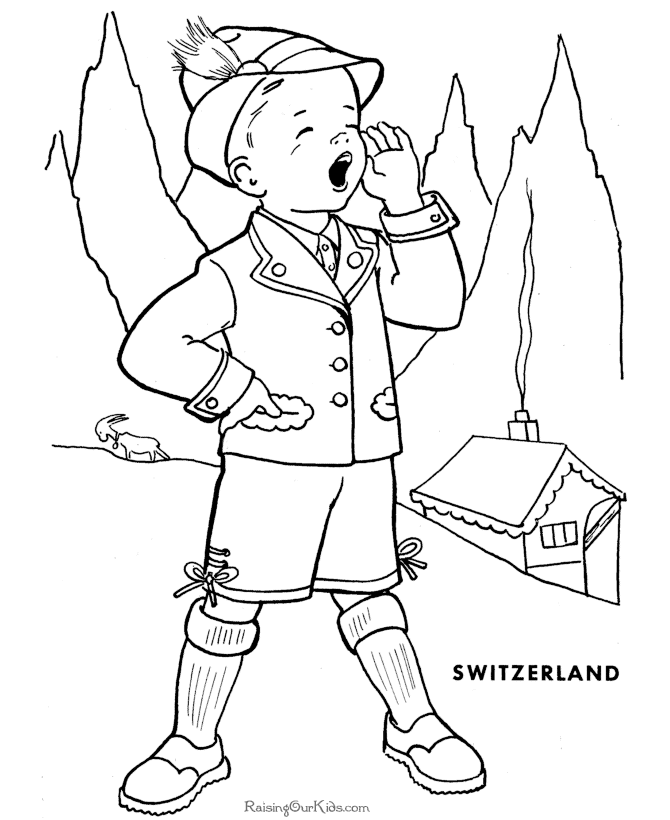 Kids Coloring Pages to print 003