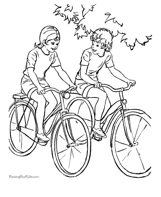 Coloring page of sports to print