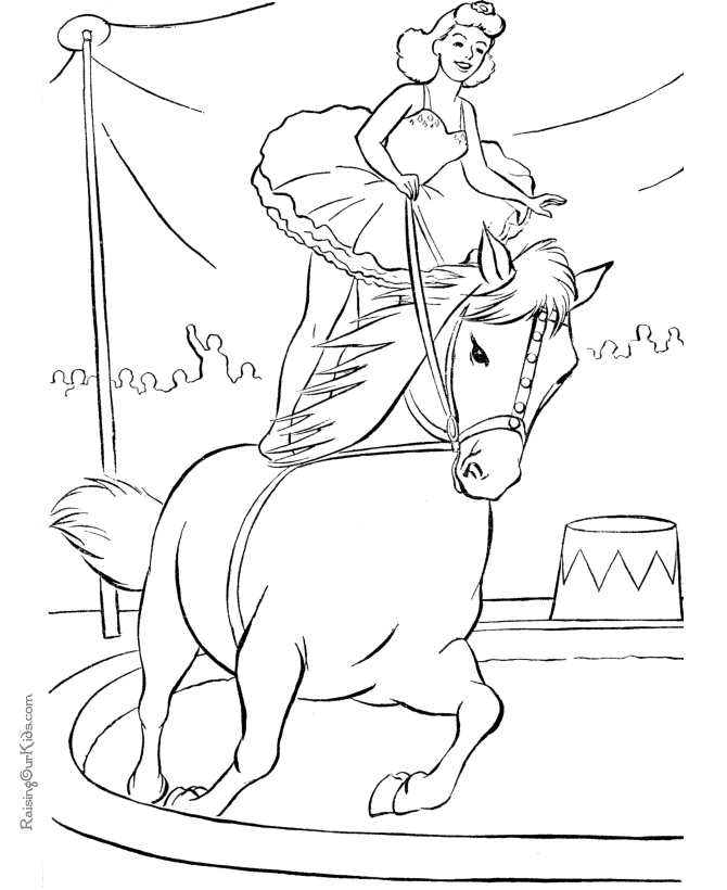Free printable horse to color - horse coloring pages