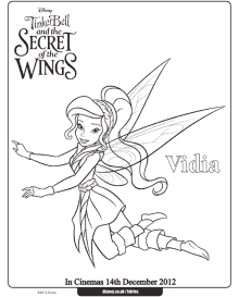 TinkerBell coloring pages