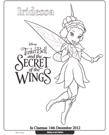 Tinker Bell coloring pages
