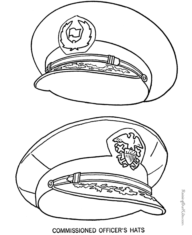Free printable Armed Forces Day coloring pages