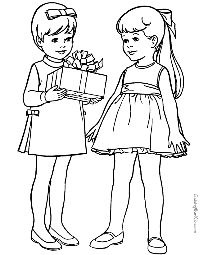 Free coloring picture