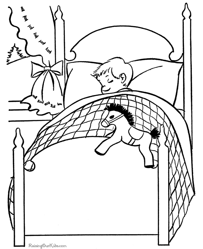 Free printables Christmas coloring pages