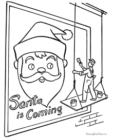 Santa Claus coloring pages