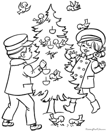 Christmas tree printables