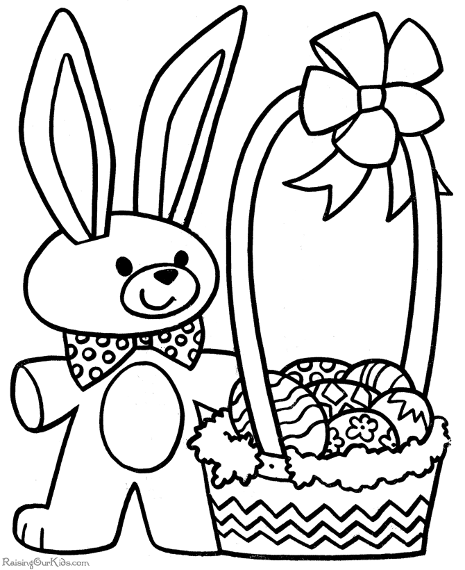 Printable Easter coloring pages