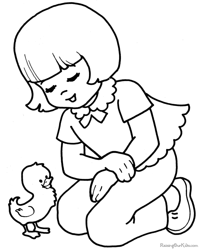 Free Happy Easter Coloring Pages