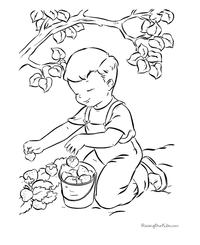 Easter coloring pages for kid