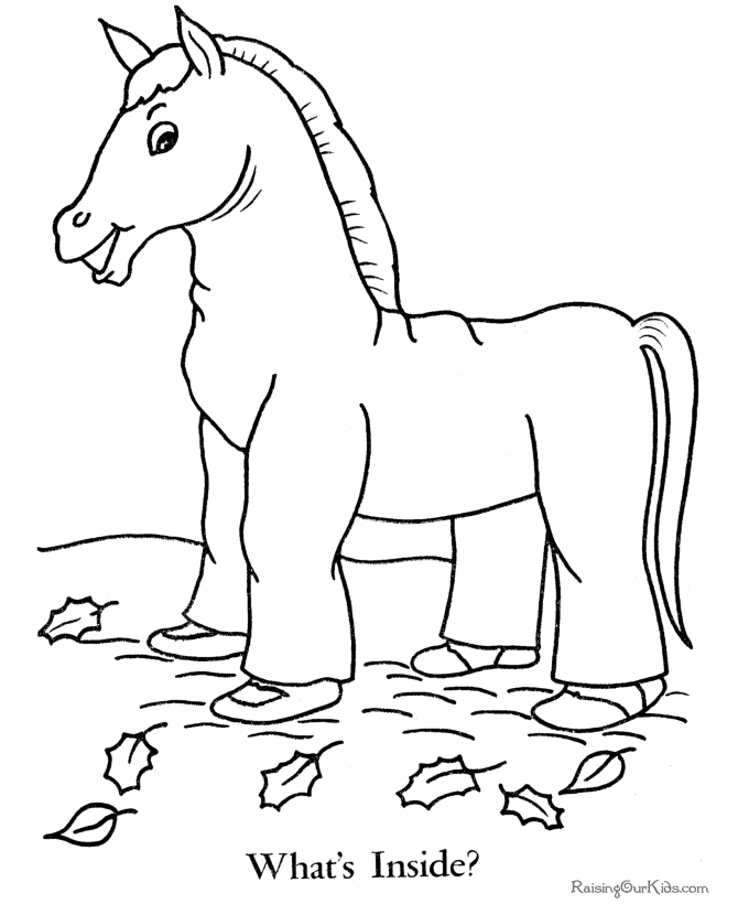 Free kids Halloween coloring pages