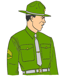 Holiday coloring pages - Armed Forces