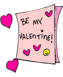 Holiday coloring pages - Valentines Day