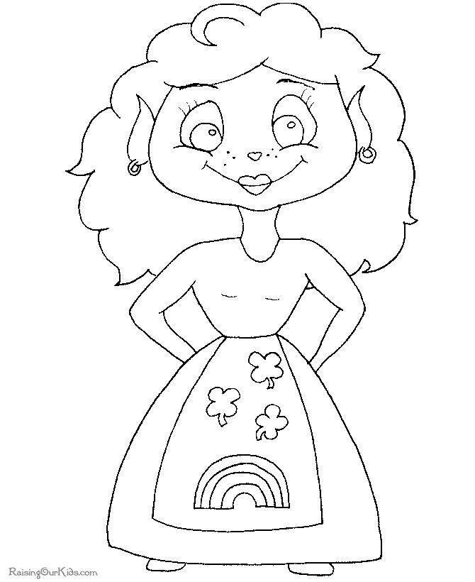 coloring page for kid