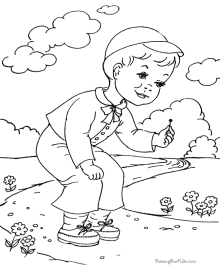 saint patrick kids coloring pages