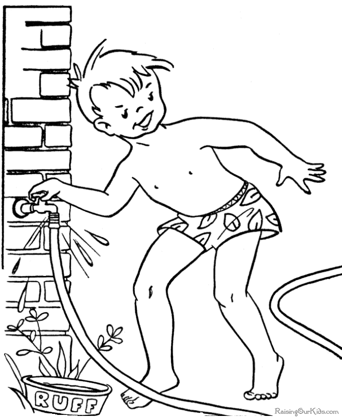 Fun coloring page for kids