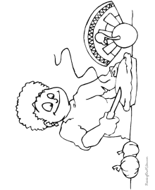 Free Thanksgiving coloring page to print