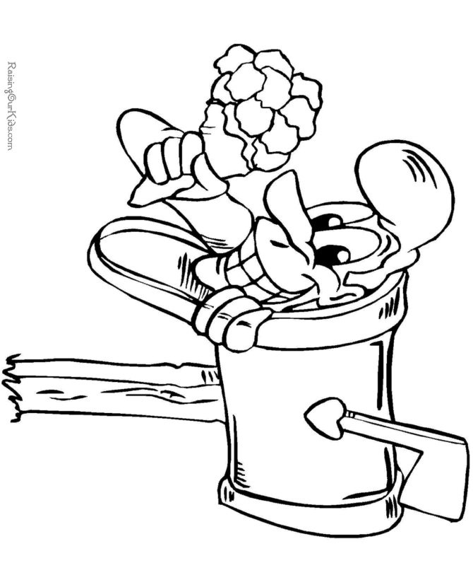Valentines coloring pages of gifts