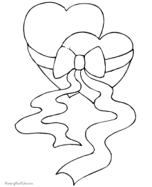 Hearts coloring pages