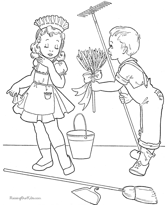 Valentine Day coloring sheets