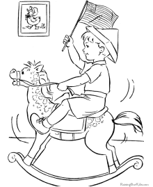 4th of July coloring pages