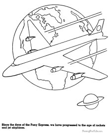 History coloring pages