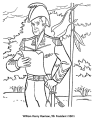 William Henry Harrison coloring pages