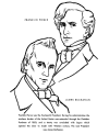 Franklin Pierce facts and coloring page