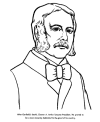 Chester Arthur facts and coloring page