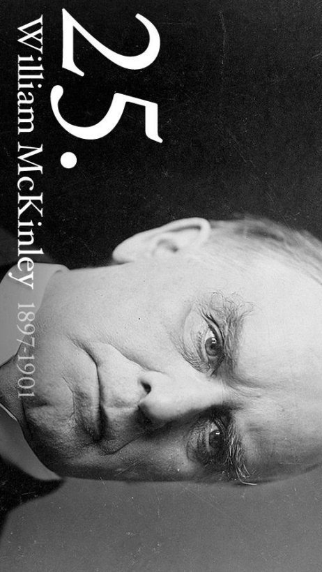 Free printable President William McKinley picture