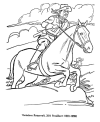 Theodore Roosevelt coloring pages