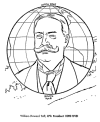 William Howard Taft coloring pages