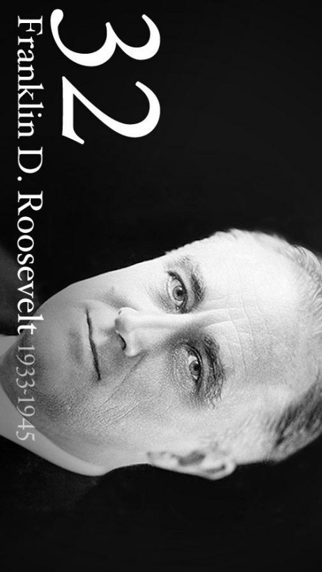 Free printable President Franklin D. Roosevelt picture