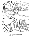 Dwight Eisenhower coloring pages
