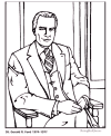 Gerald Ford coloring page